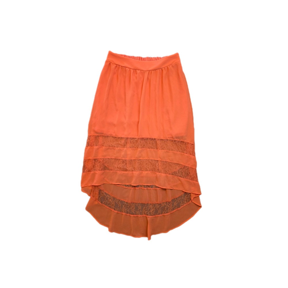 Vanity hi-low maxi skirt size M